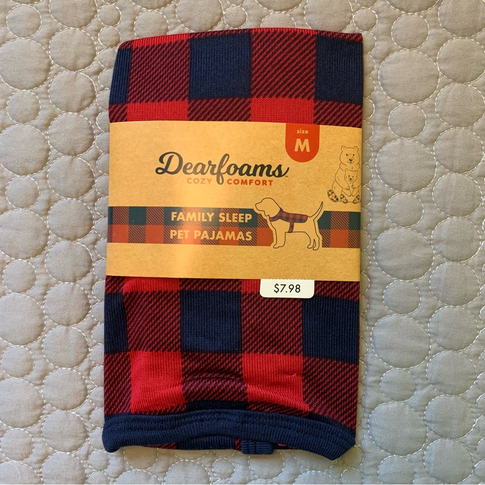 Dearfoams Cozy Comfort pet pajamas